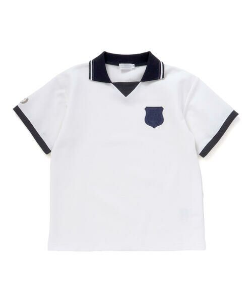 nexchic / ネクシック ポロシャツ | ワンポイント刺しゅうカノコ半袖ポロシャツ(110~150cm) | 詳細4