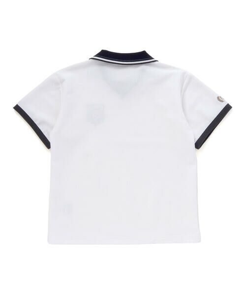 nexchic / ネクシック ポロシャツ | ワンポイント刺しゅうカノコ半袖ポロシャツ(110~150cm) | 詳細5