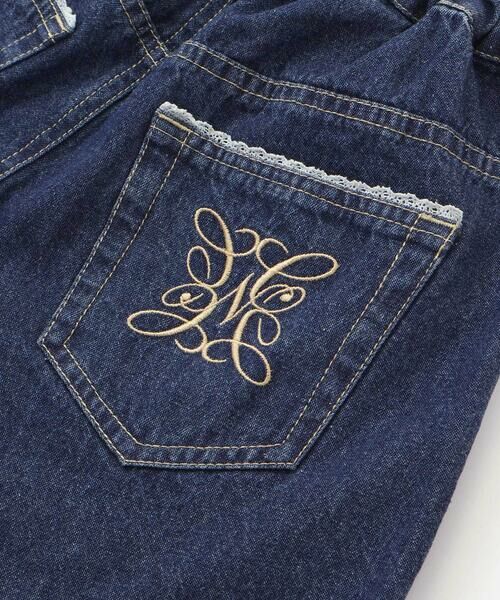 nexchic / ネクシック デニムパンツ | バレルレッグデニムパンツ(110~150cm) | 詳細4