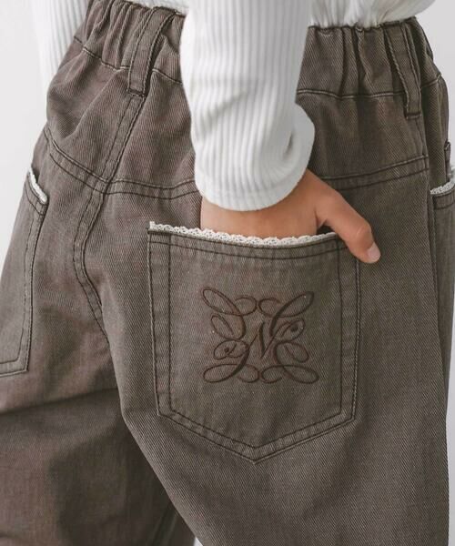 nexchic / ネクシック デニムパンツ | バレルレッグデニムパンツ(110~150cm) | 詳細8