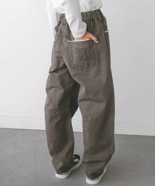 nexchic / ネクシック デニムパンツ | バレルレッグデニムパンツ(110~150cm) | 詳細9