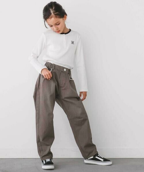 nexchic / ネクシック デニムパンツ | バレルレッグデニムパンツ(110~150cm) | 詳細10