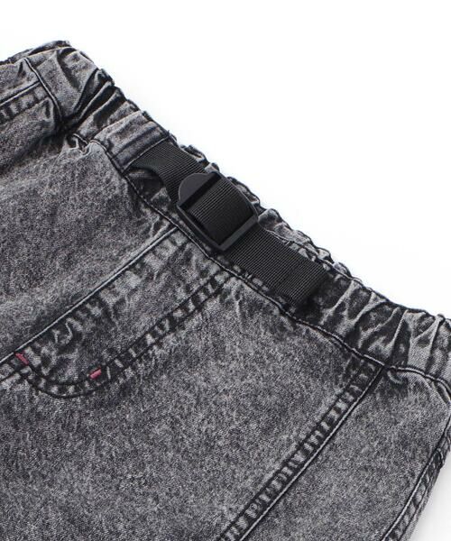 nexchic / ネクシック ショート・ハーフ・半端丈パンツ | 7分丈ストレッチデニムカーゴパンツ(110~150cm) | 詳細7