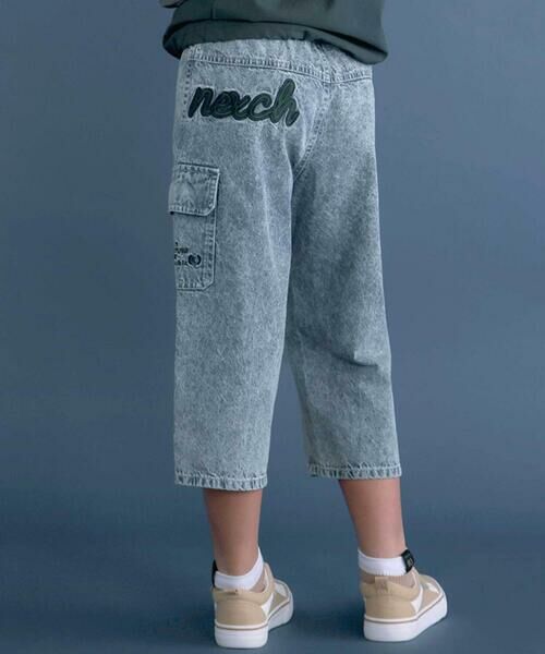 nexchic / ネクシック ショート・ハーフ・半端丈パンツ | 7分丈ストレッチデニムカーゴパンツ(110~150cm) | 詳細16