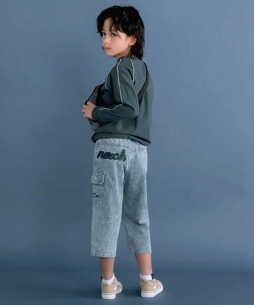 nexchic / ネクシック ショート・ハーフ・半端丈パンツ | 7分丈ストレッチデニムカーゴパンツ(110~150cm) | 詳細17