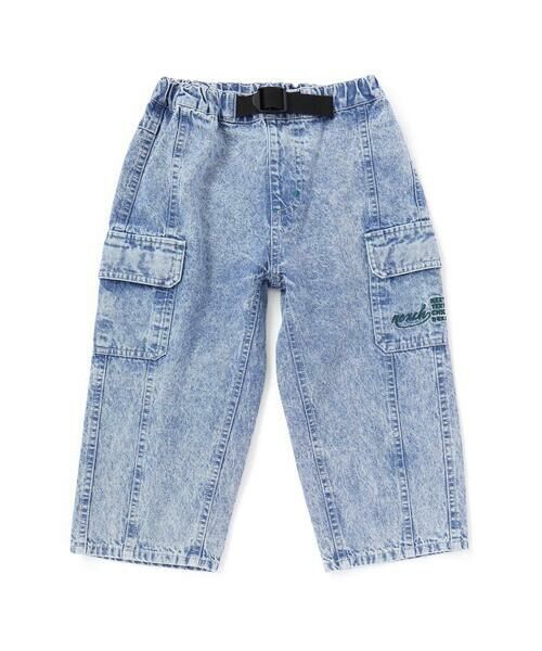 nexchic / ネクシック ショート・ハーフ・半端丈パンツ | 7分丈ストレッチデニムカーゴパンツ(110~150cm) | 詳細19