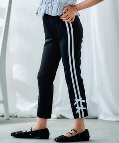 nexchic / ネクシック その他パンツ | リボン付きライン入りストレッチパンツ(110~150cm)