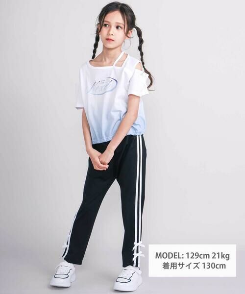 nexchic / ネクシック その他パンツ | リボン付きライン入りストレッチパンツ(110~150cm) | 詳細3