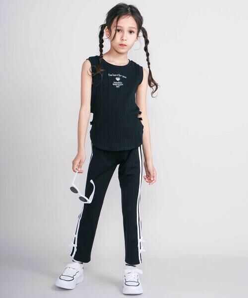 nexchic / ネクシック その他パンツ | リボン付きライン入りストレッチパンツ(110~150cm) | 詳細7