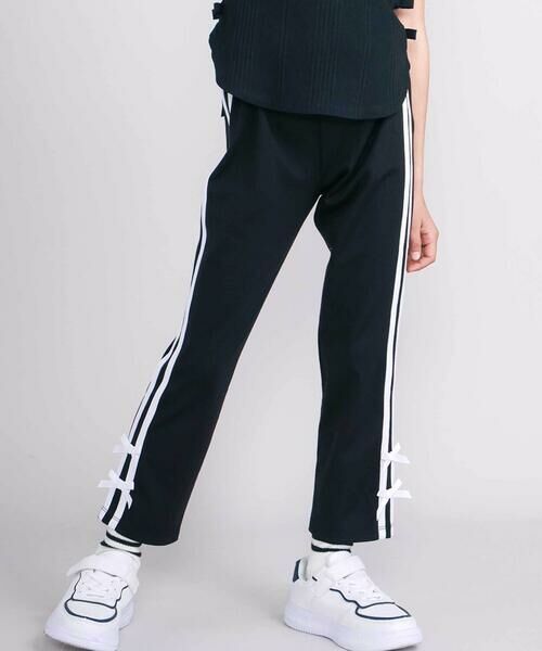 nexchic / ネクシック その他パンツ | リボン付きライン入りストレッチパンツ(110~150cm) | 詳細8