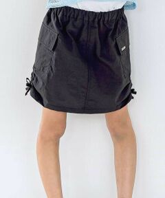 nexchic / ネクシック ショート・ハーフ・半端丈パンツ | サイドシャーリングタフタショートカーゴパンツ(110~150cm)