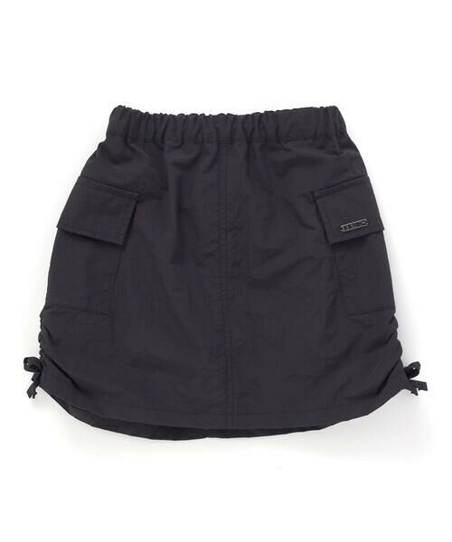 nexchic / ネクシック ショート・ハーフ・半端丈パンツ | サイドシャーリングタフタショートカーゴパンツ(110~150cm) | 詳細5