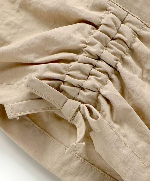 nexchic / ネクシック ショート・ハーフ・半端丈パンツ | サイドシャーリングタフタショートカーゴパンツ(110~150cm) | 詳細13