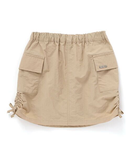 nexchic / ネクシック ショート・ハーフ・半端丈パンツ | サイドシャーリングタフタショートカーゴパンツ(110~150cm) | 詳細8