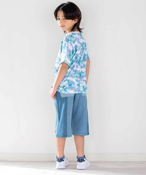 nexchic / ネクシック その他パンツ | ダブルニー6分デニムツイルパンツ(110~150cm) | 詳細3