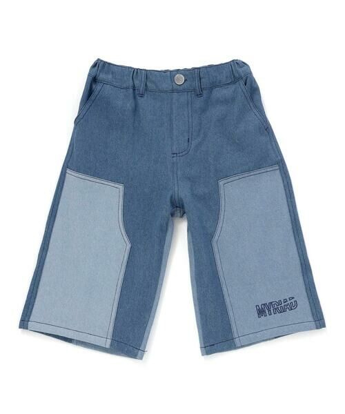 nexchic / ネクシック その他パンツ | ダブルニー6分デニムツイルパンツ(110~150cm) | 詳細4