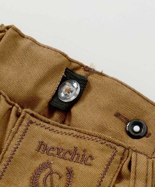 nexchic / ネクシック その他パンツ | ダブルニー6分デニムツイルパンツ(110~150cm) | 詳細15