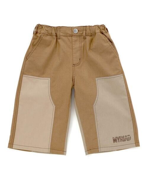 nexchic / ネクシック その他パンツ | ダブルニー6分デニムツイルパンツ(110~150cm) | 詳細7