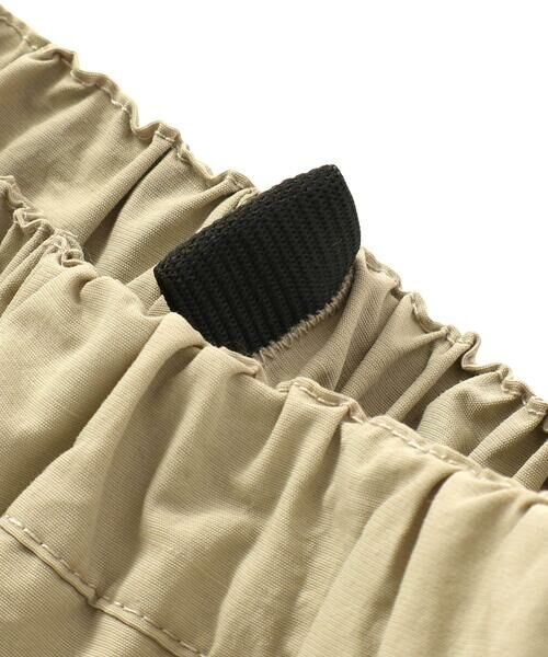 nexchic / ネクシック ショート・ハーフ・半端丈パンツ | ラインテープデニムタフタ切り替え5.5分パンツ(110~150cm) | 詳細16