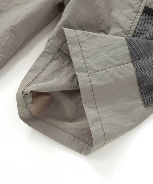 nexchic / ネクシック ショート・ハーフ・半端丈パンツ | 【接触冷感】【お揃い】ワッシャータフタメッシュポケット付き5分丈パンツ(110~150cm) | 詳細17