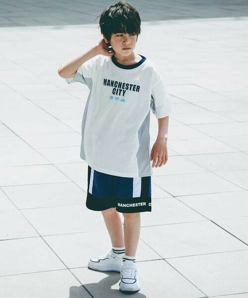 nexchic / ネクシック ショート・ハーフ・半端丈パンツ | 【Manchester City(マンチェスターシティ)コレクション】ポンチショートパンツ(110~150cm) | 詳細2