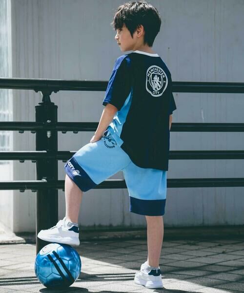 nexchic / ネクシック ショート・ハーフ・半端丈パンツ | 【Manchester City(マンチェスターシティ)コレクション】ポンチショートパンツ(110~150cm) | 詳細7