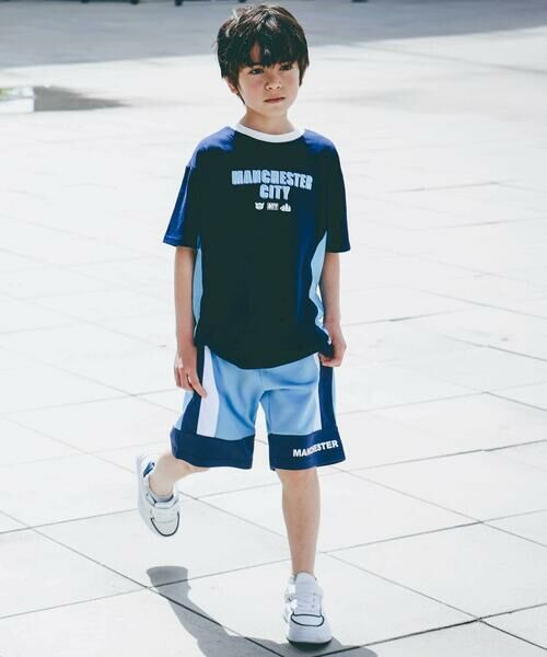 nexchic / ネクシック ショート・ハーフ・半端丈パンツ | 【Manchester City(マンチェスターシティ)コレクション】ポンチショートパンツ(110~150cm) | 詳細9