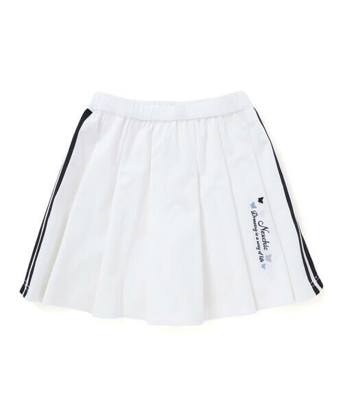 nexchic / ネクシック その他パンツ | 【接触冷感】ライン入りプリーツポンチスカパン(110~150cm) | 詳細4