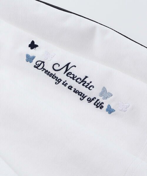 nexchic / ネクシック その他パンツ | 【接触冷感】ライン入りプリーツポンチスカパン(110~150cm) | 詳細7