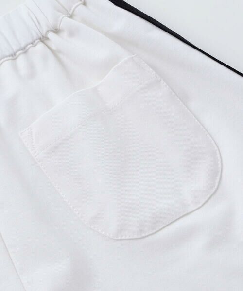 nexchic / ネクシック その他パンツ | 【接触冷感】ライン入りプリーツポンチスカパン(110~150cm) | 詳細8