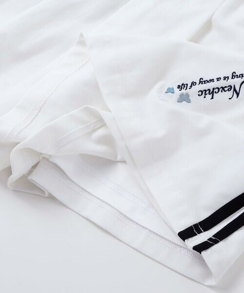 nexchic / ネクシック その他パンツ | 【接触冷感】ライン入りプリーツポンチスカパン(110~150cm) | 詳細10