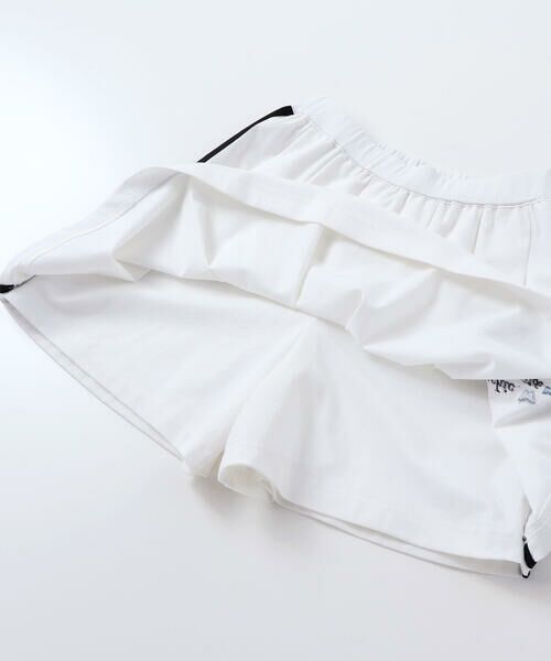 nexchic / ネクシック その他パンツ | 【接触冷感】ライン入りプリーツポンチスカパン(110~150cm) | 詳細11