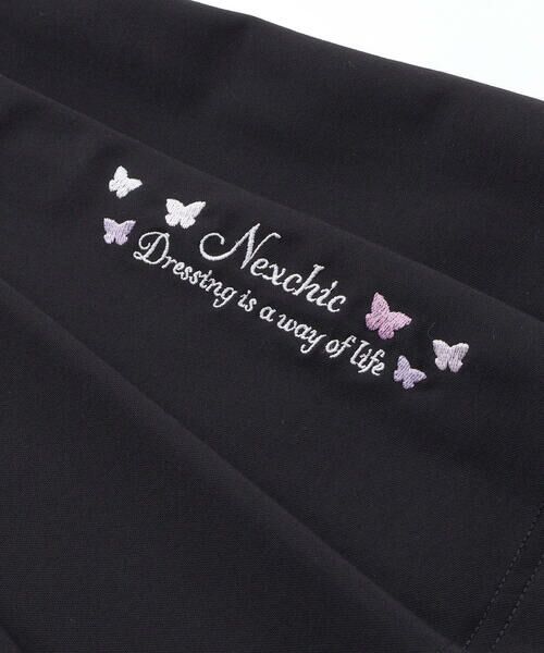 nexchic / ネクシック その他パンツ | 【接触冷感】ライン入りプリーツポンチスカパン(110~150cm) | 詳細20