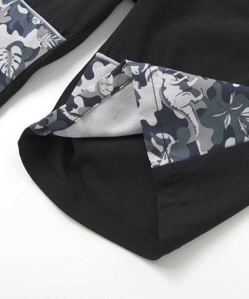 nexchic / ネクシック ショート・ハーフ・半端丈パンツ | 【速乾/接触冷感】スーパーストレッチ迷彩柄切り替え5分丈パンツ(110~150cm) | 詳細9