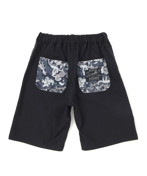 nexchic / ネクシック ショート・ハーフ・半端丈パンツ | 【速乾/接触冷感】スーパーストレッチ迷彩柄切り替え5分丈パンツ(110~150cm) | 詳細4