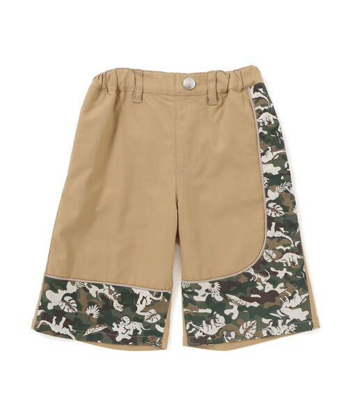 nexchic / ネクシック ショート・ハーフ・半端丈パンツ | 【速乾/接触冷感】スーパーストレッチ迷彩柄切り替え5分丈パンツ(110~150cm) | 詳細15