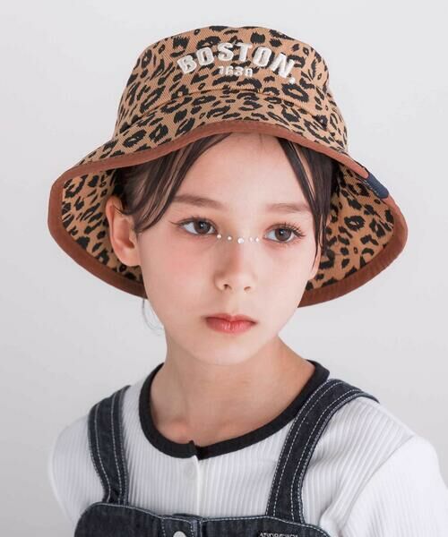 nexchic/ネクシック 刺しゅうバケットハット ベージュ系 52cm nexchic/ネクシック 刺しゅうバケットハット ベージュ系 52cm