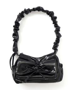 nexchic / ネクシック バッグ | リボンフリルショルダーバッグ