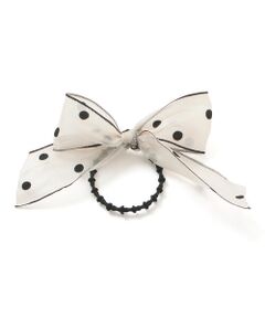 nexchic / ネクシック アクセサリー | パールビーズ リボン 花モチーフ付きヘアゴム