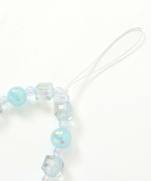 nexchic / ネクシック その他雑貨 | リボン ハート クマ 花モチーフ付きビーズストラップ | 詳細1