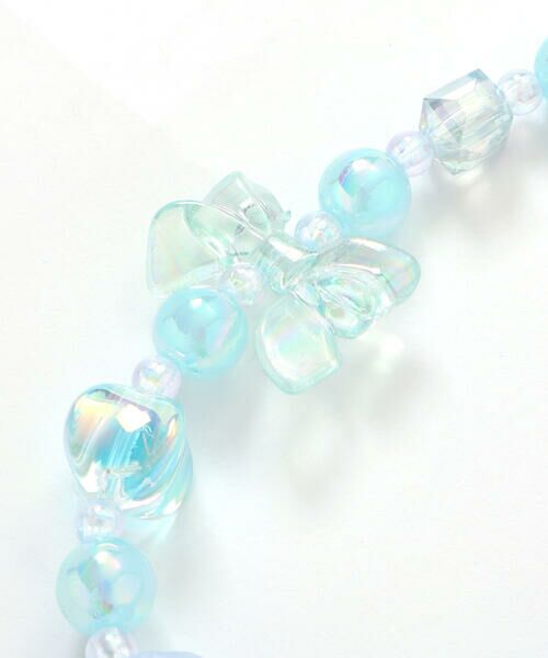 nexchic / ネクシック その他雑貨 | リボン ハート クマ 花モチーフ付きビーズストラップ | 詳細2