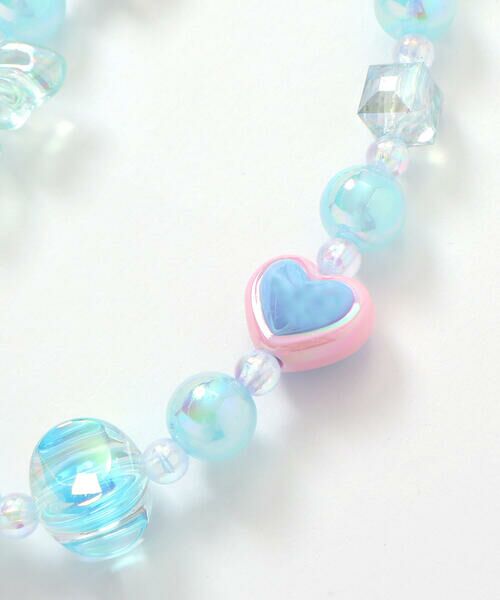 nexchic / ネクシック その他雑貨 | リボン ハート クマ 花モチーフ付きビーズストラップ | 詳細3