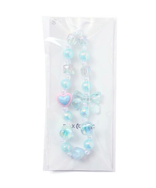 nexchic / ネクシック その他雑貨 | リボン ハート クマ 花モチーフ付きビーズストラップ | 詳細4