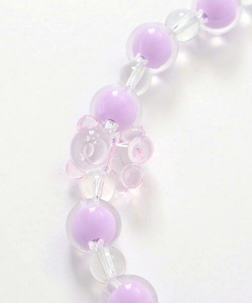 nexchic / ネクシック その他雑貨 | リボン ハート クマ 花モチーフ付きビーズストラップ | 詳細5