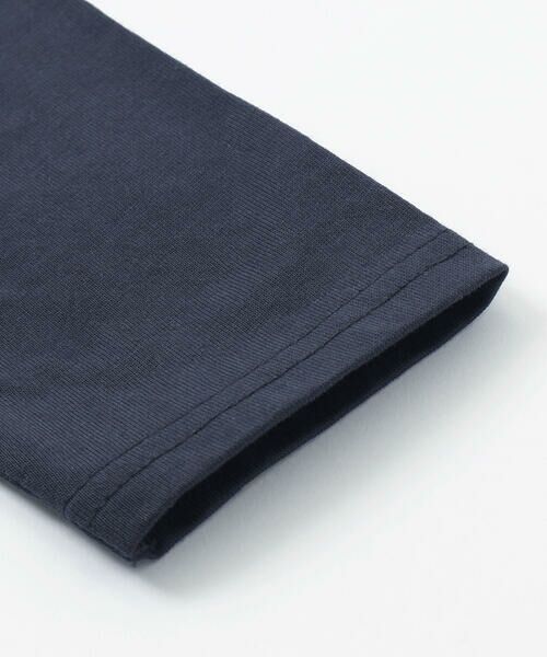 nexchic / ネクシック Tシャツ | ラインストーン切り替え天竺長袖Tシャツ(110~150cm) | 詳細10