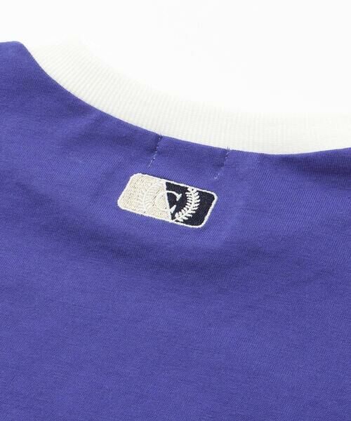 nexchic / ネクシック Tシャツ | ロゴバッチ天竺長袖Tシャツ(110~150cm) | 詳細12