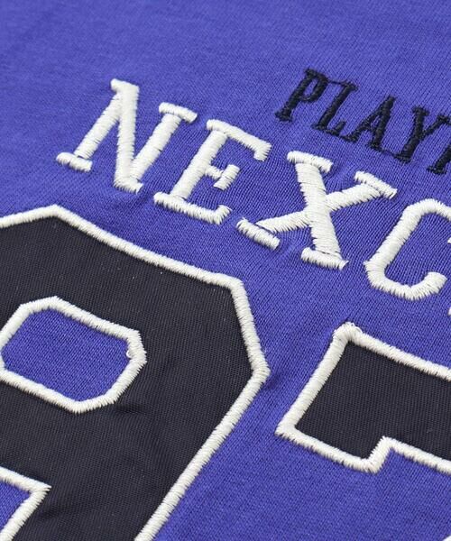 nexchic / ネクシック Tシャツ | ロゴバッチ天竺長袖Tシャツ(110~150cm) | 詳細14