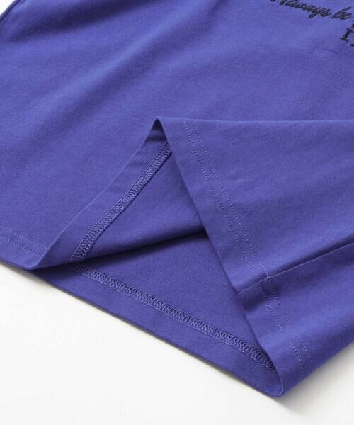 nexchic / ネクシック Tシャツ | ロゴバッチ天竺長袖Tシャツ(110~150cm) | 詳細16