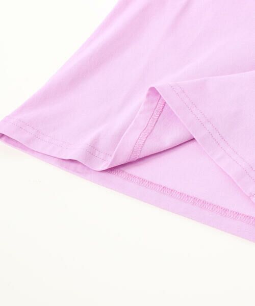 nexchic / ネクシック Tシャツ | アシメトリーBIGリボンプリント天竺半袖Tシャツ(110~150cm) | 詳細15