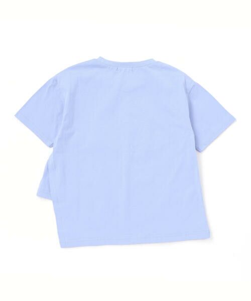 nexchic / ネクシック Tシャツ | アシメトリーBIGリボンプリント天竺半袖Tシャツ(110~150cm) | 詳細19